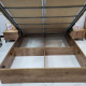 Wooden çarpayı